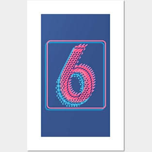 My lucky number Five 5 Posters and Art